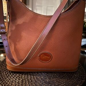 Dooney & Bourke Brown Leather Shoulder Bag